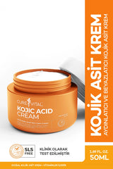 CureVital Kojik Asit Kremi Beyazlatıcı Ve Aydınlatıcı Etki 50 ml