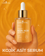 CureVital Kojik Asit Serum Zerdeçal Özlü Leke ve Kırışıklık Karşıtı Aydınlatıcı Etki